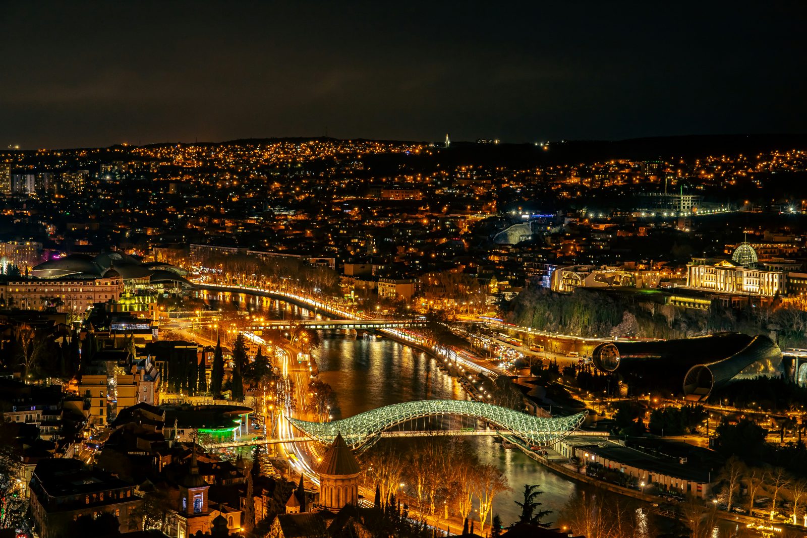 Tbilisi by night